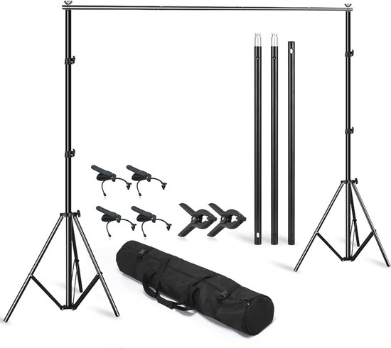 Neewer Achtergrond voor fotostudio, greenscreen, 1,8 x 2,8 m, van mousseline, opvouwbaar, voor