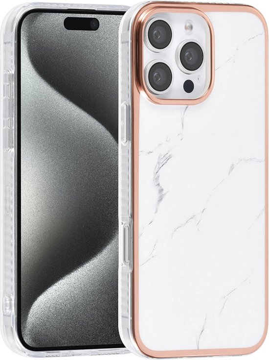 OnePlus 7 Pro Siliconen Carbon Hoesje Blauw