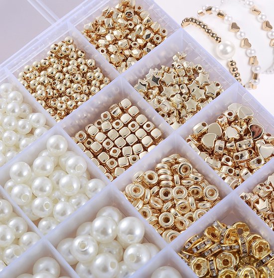 Allecto Plus - Hanger dienblad met strass - Doe-het-zelf sieraden maken