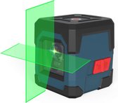 Bol.com Zelfbalancerende Groene Kruislijnlaser 15M - Nauwkeurige en Duurzame Laser met IP54 Bescherming aanbieding