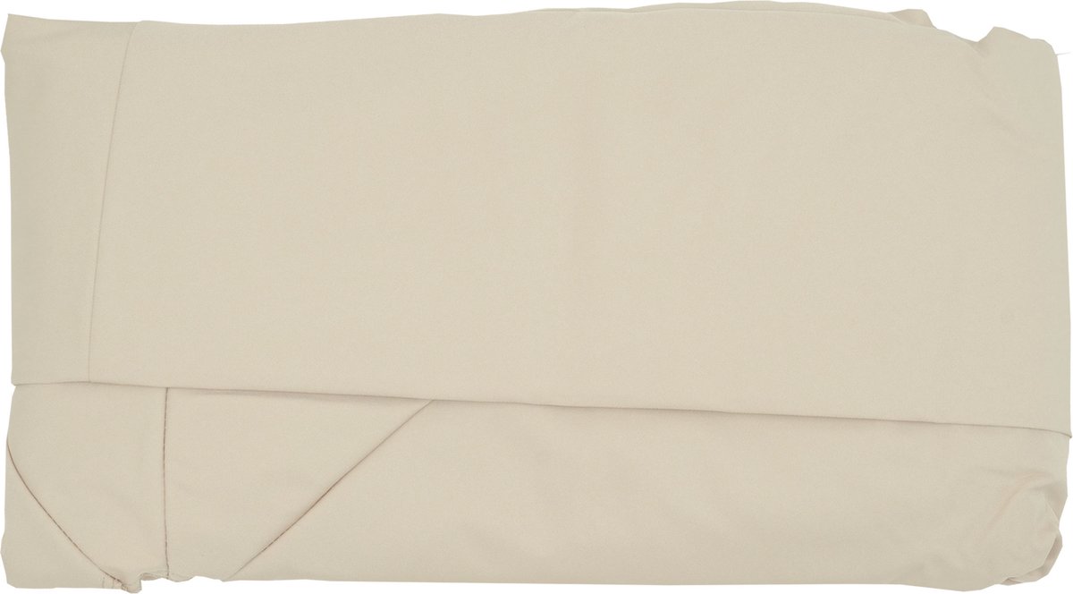 Parasolhoes MCW-A96, 8 stokjes rond Ø3,5m 220g/m² polyester, vervangende hoes bijv. voor zweefparasol MCW-A96 ~ crème