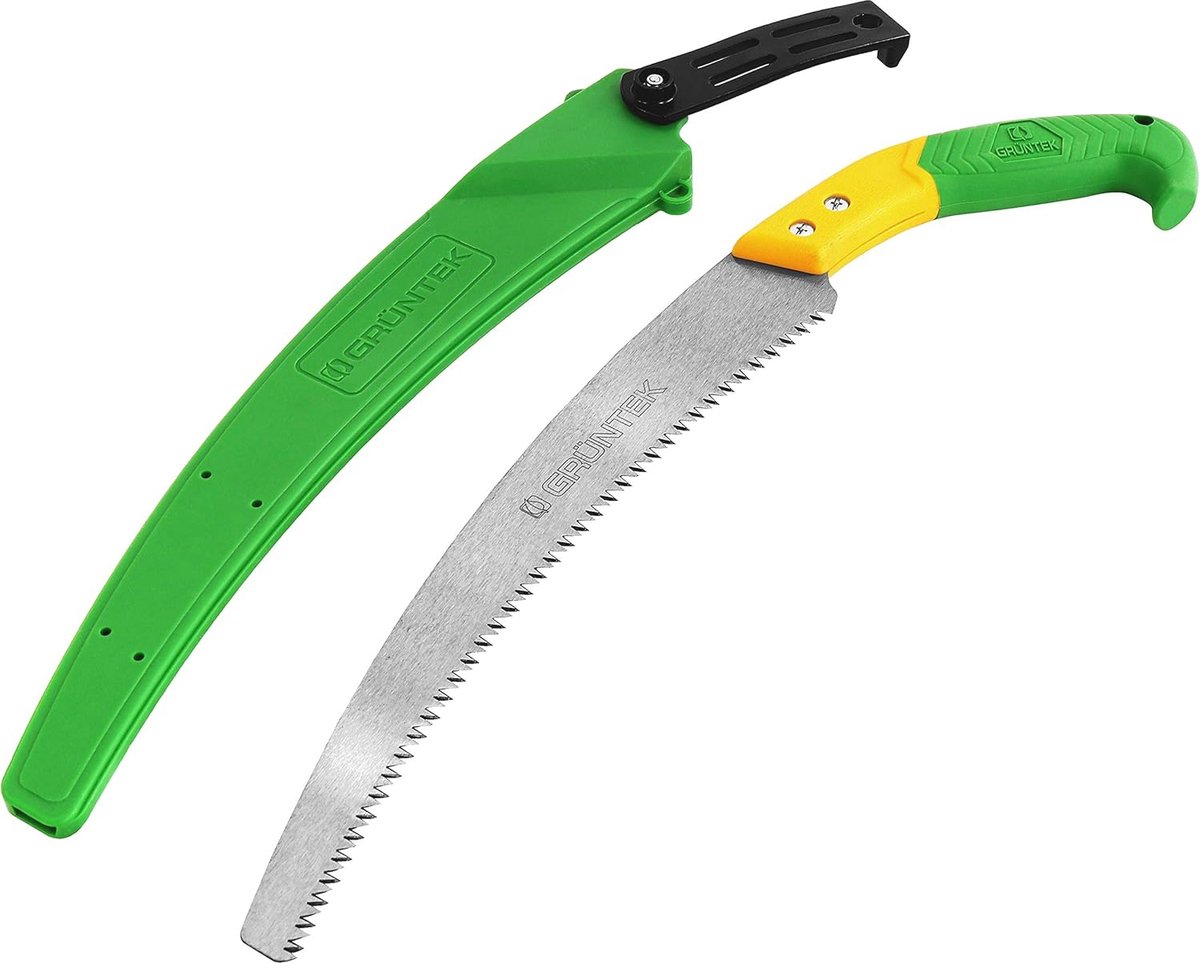 Tuinzaag 330 mm | Gebogen Snoeizaag | Handzaag met Ergonomische Handgreep