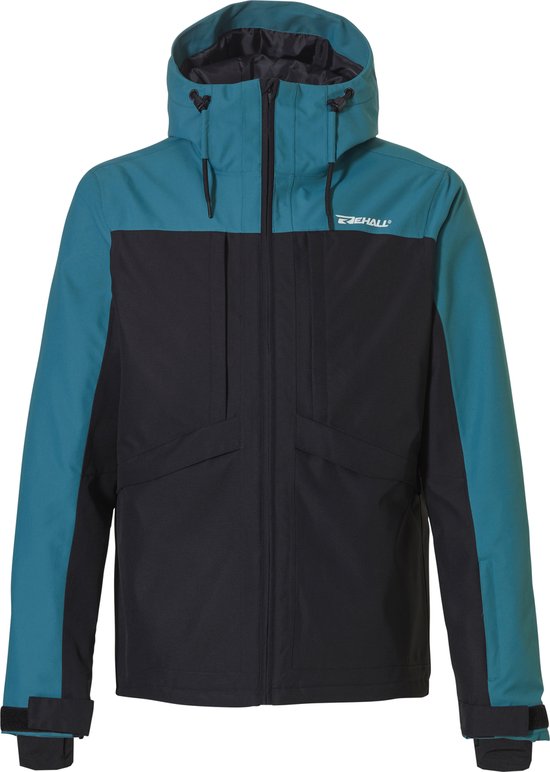Rehall DENVER-R Veste de sports d'hiver pour homme Vert M - Veste de ski - Veste de snowboard - Veste doublée