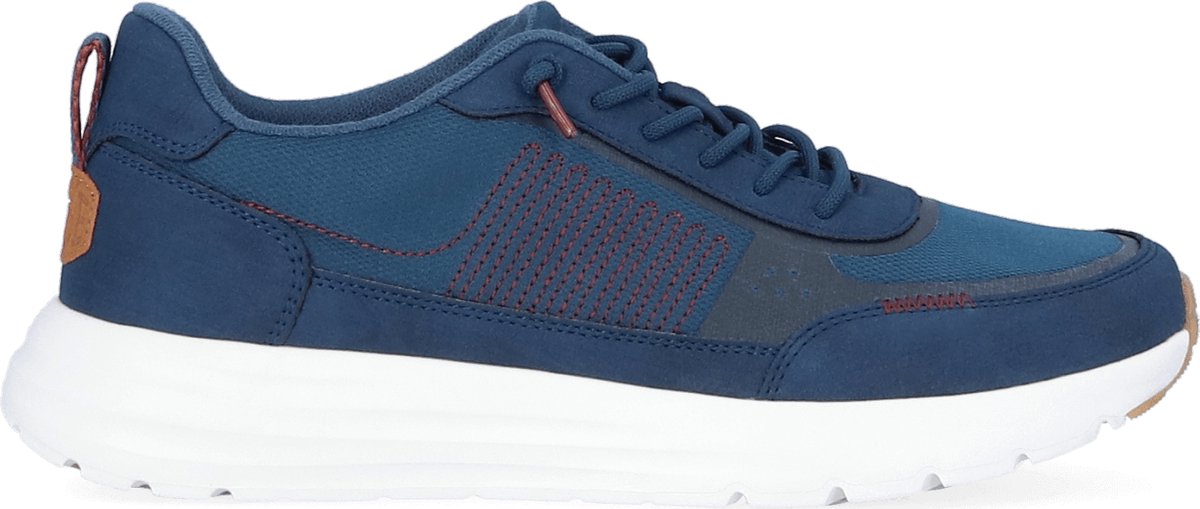 HEYDUDE - Sirocco Alta Essentials Heren Sneakers Navy/White - Maat 44