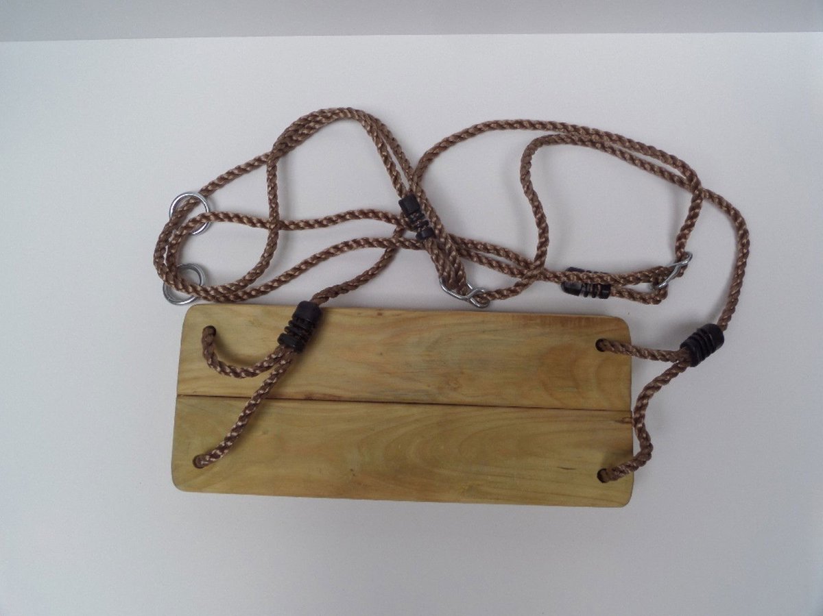 Schommelplankje van hout — afbeelding 2