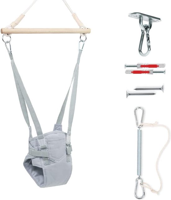Schaukel, Balançoire, Babyschaukel für drinnen und draußen, Wippe, Kleinkindspie