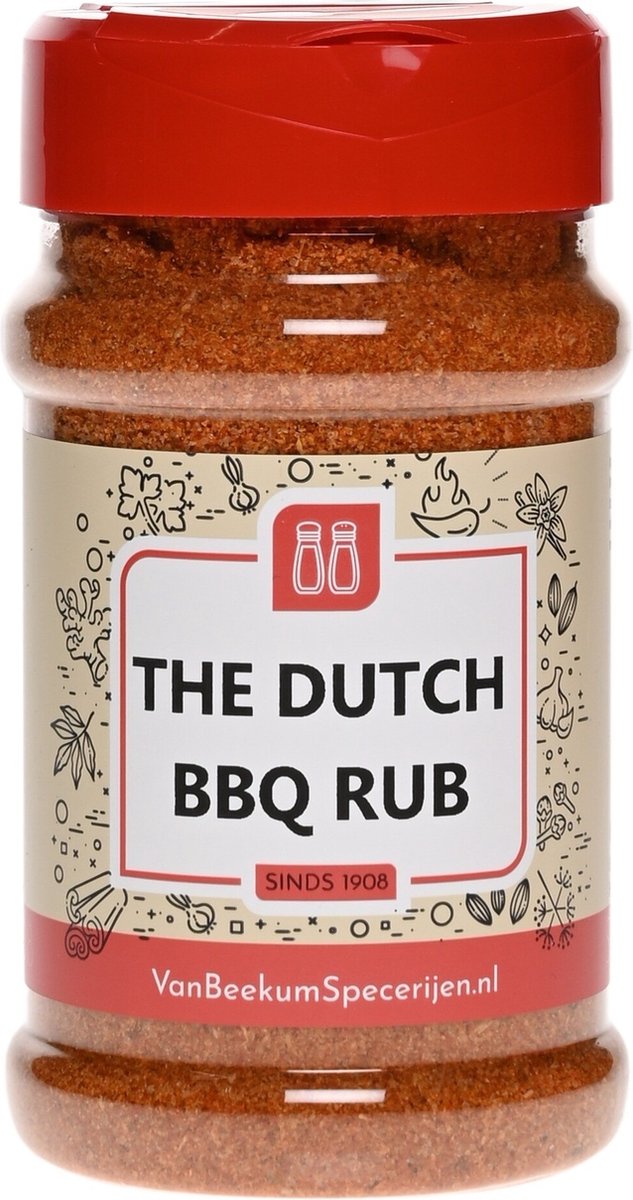 Goedkoopste Van Beekum Specerijen - The Dutch BBQ Rub - Strooibus 225 Gram