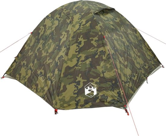 vidaXL - Koepeltent - 3-persoons - waterdicht - camouflage van Vidaxl — afbeelding 5