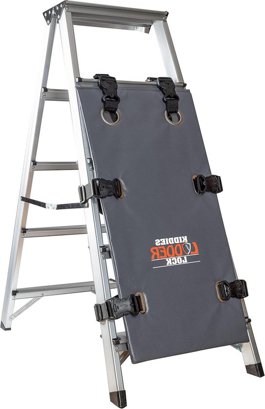Flexa Classic hoogslaper met schuine ladder 90x200 whitewash Kopen