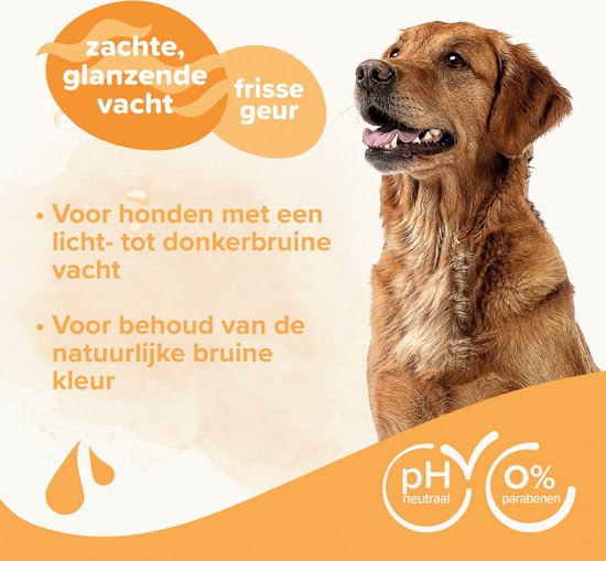 Beaphar Shampoo Bruine Vacht Hond - Hondenvachtverzorging - 250 ml