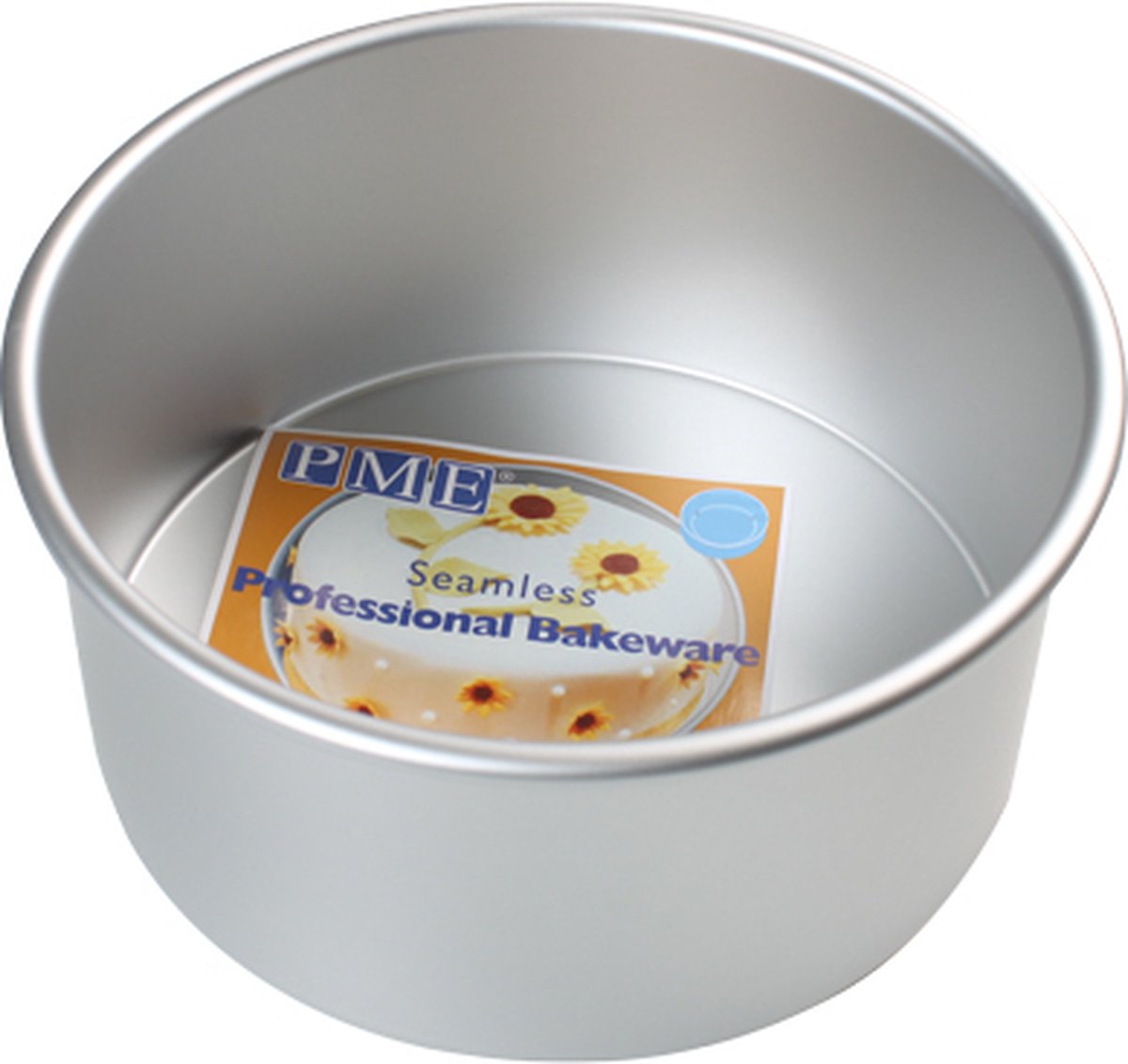 PME - Extra Hoge Ronde Bakvorm - Aluminium - ? 175 x 10cm