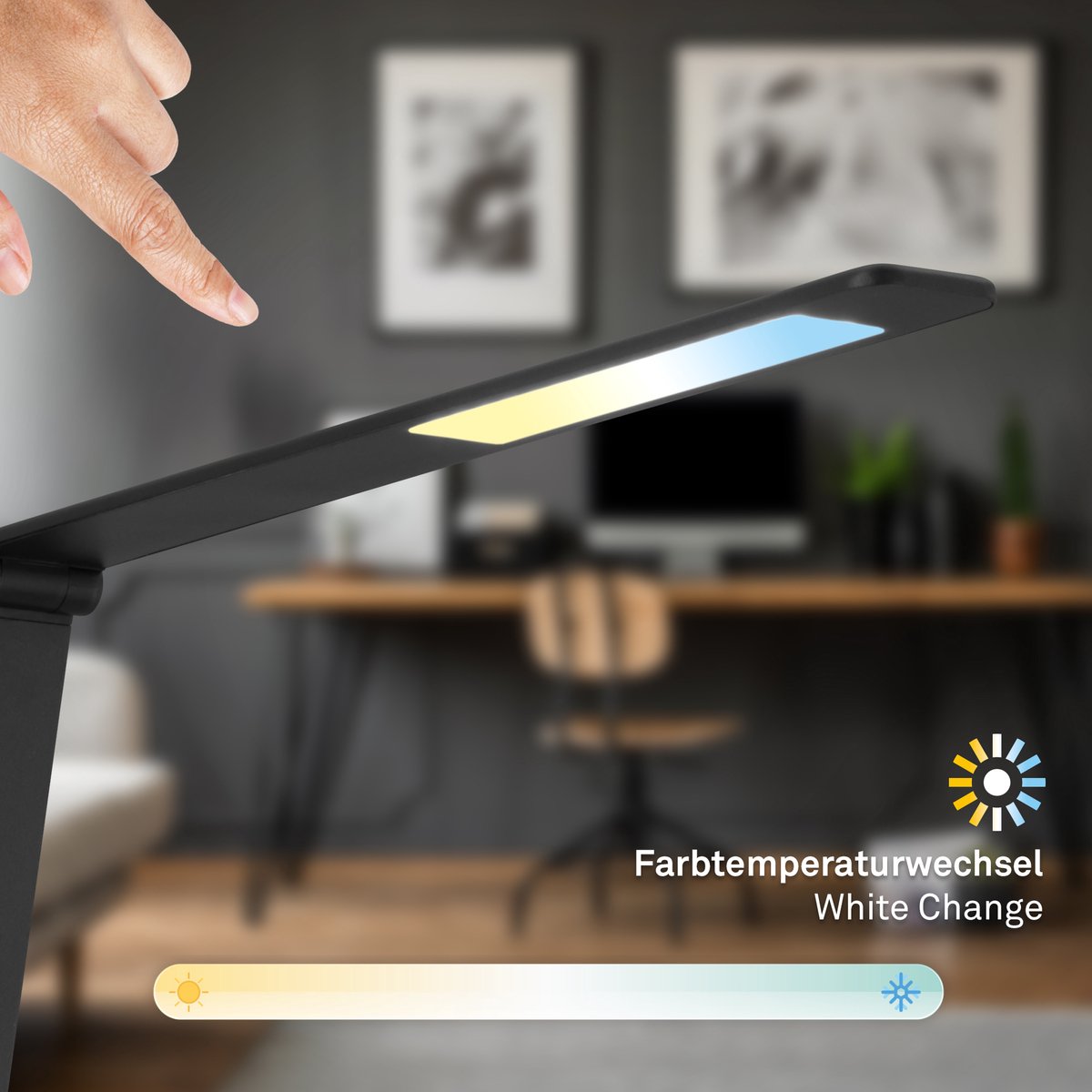 BRILONER Cuma - LED Bureaulamp thumbnail 4