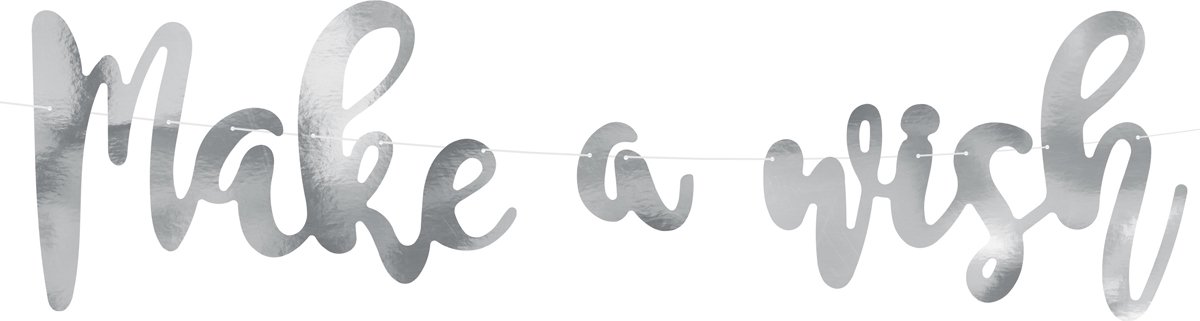 Make a Wish' Zilver- 2 Meter