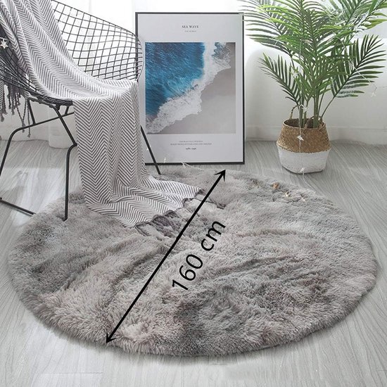 Pluizig Tapijt 300 x 100 cm Pluizig, Antislip, Wasbaar, Modern Design
