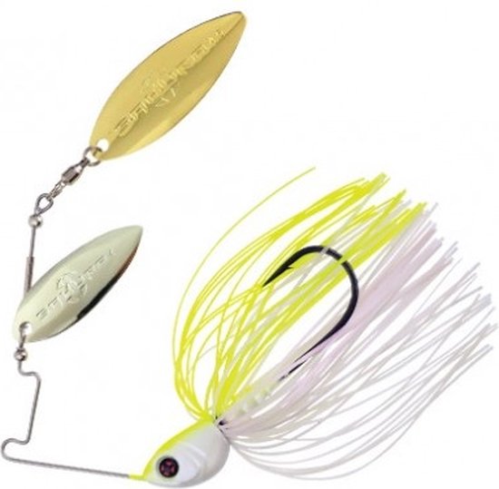 Sakura Cajun Spinnerbait - haak 2/0 - 1/4oz - 7g - Kleur : Hot Chartreuse van Sakura — afbeelding 4