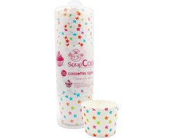 ScrapCooking Baking Cups Sterren pk/25
