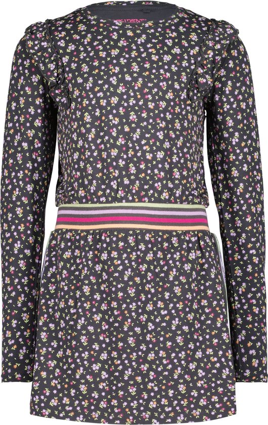 4PRESIDENT Robe Filles - Black Oyster Aop - Taille 110 - Robes Filles