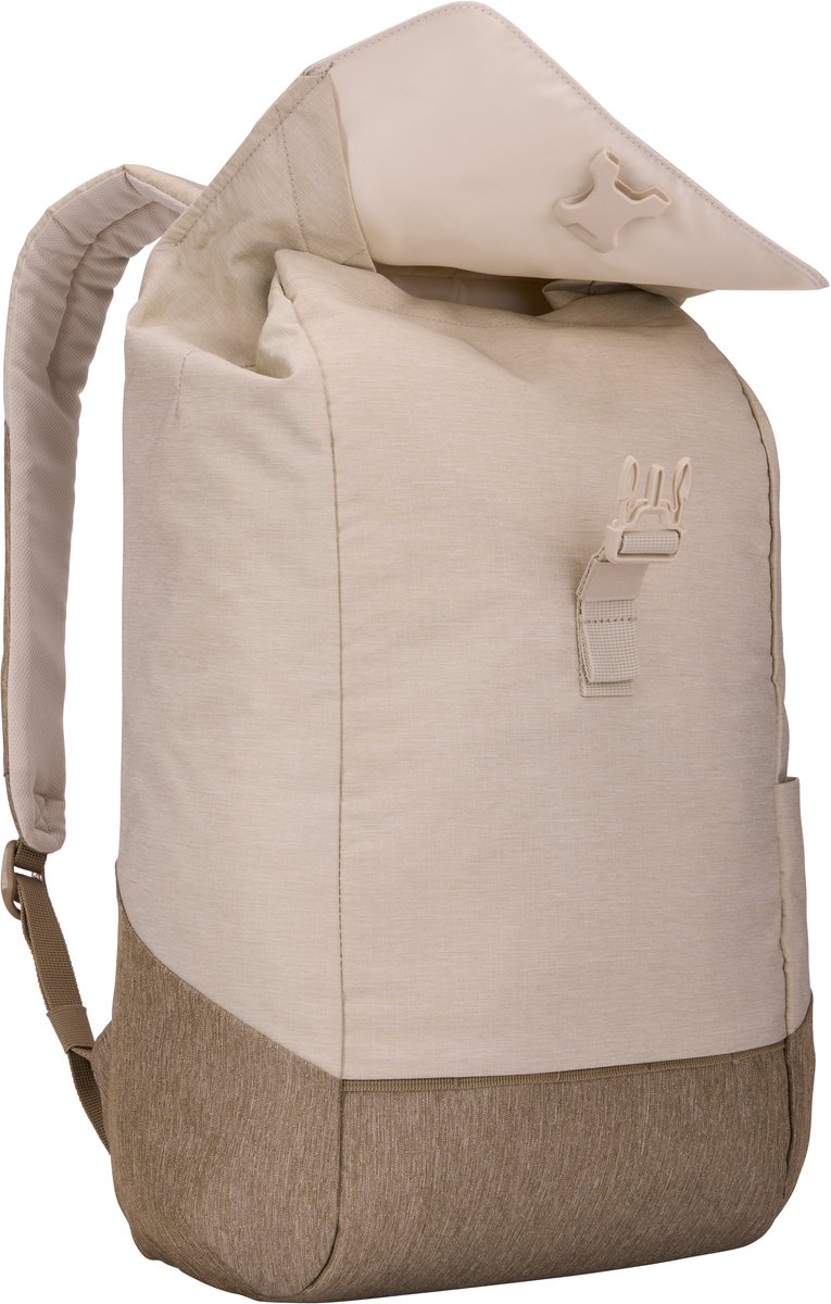 THULE Vrije tijd rugzak Rugzak met laptopvak Lithos Backpack 16L Pelican Gray / Faded Khaki Beige – foto 2