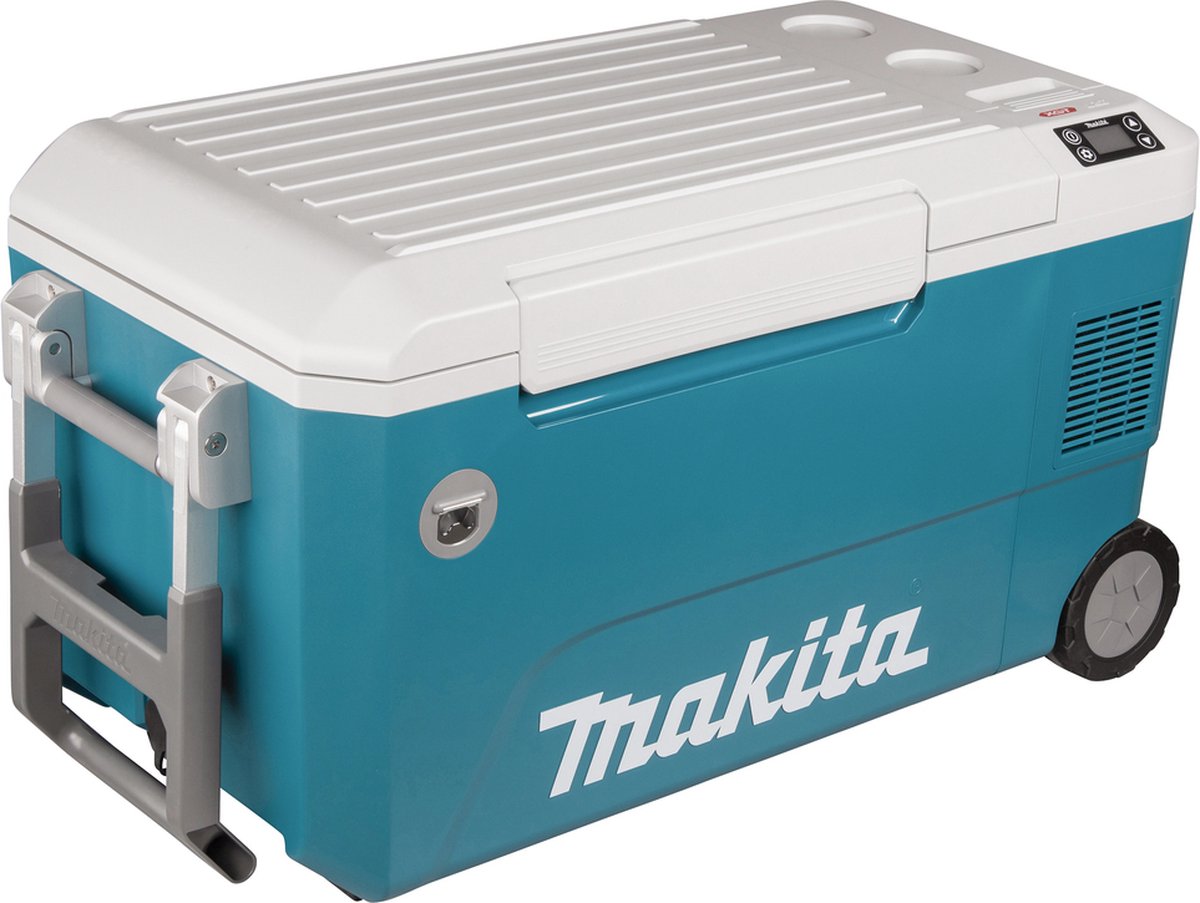 Makita CW002GZ02 | Vries- /koelbox met verwarmfunctie - Olijfgroen - | 50L | Zonder accu's en lader - CW002GZ02