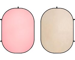 JGS® - Premium Opvouwbare Fotografie Achtergrond 1,5 x 2m - Perfect voor Online Vergaderingen en Professionele Studio Portretten
