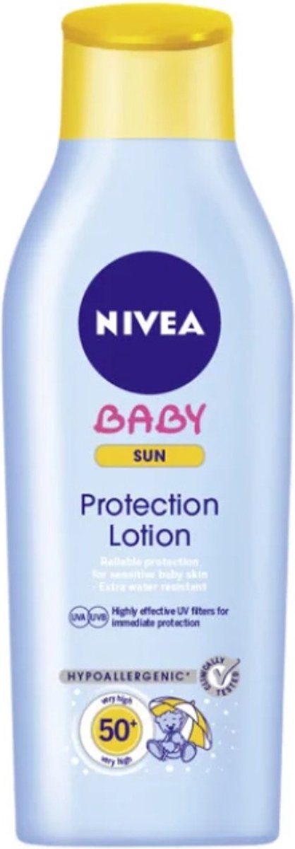 Goedkoopste Nivea Sun Baby Protection LAIT Spf 50 200ml