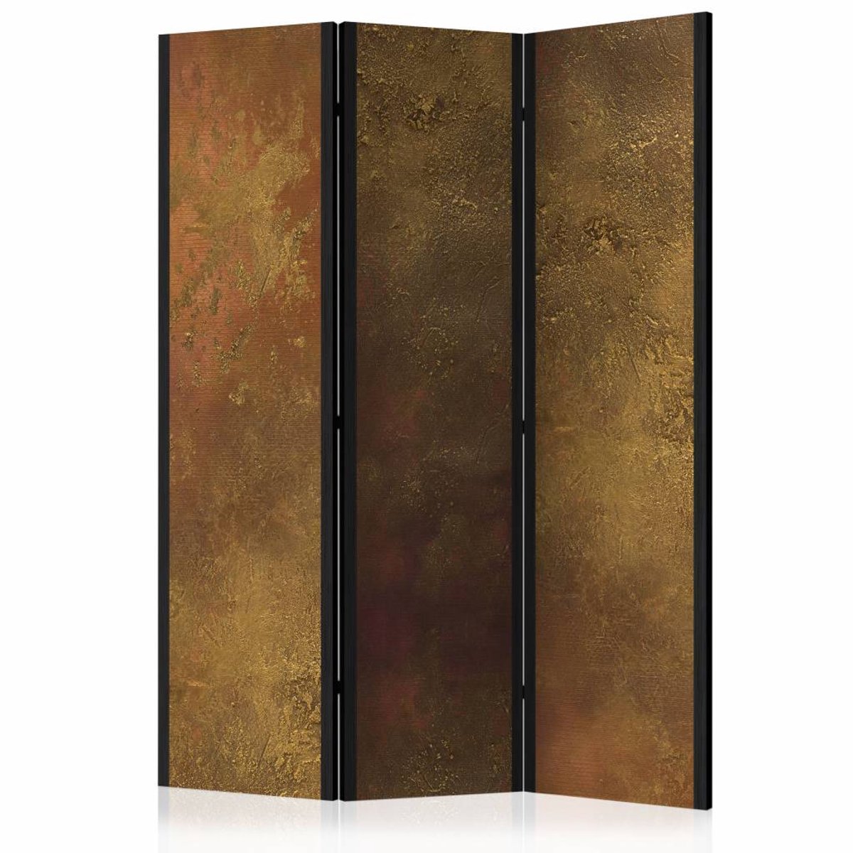 Vouwscherm / Kamerscherm - gouden verleiding 135x172 cm , gemonteerd geleverd dubbelzijdig geprint