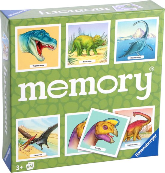 Ravensburger memory® Dinosaurussen – Kaartspel