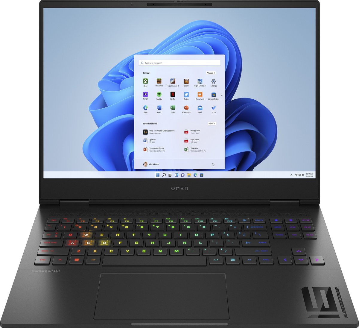 OMEN Transcend Laptop 16-u0390nd Windows 11 Home 16" Intel® Core™ i9 32GB RAM 1TB SSD NVIDIA® GeForce RTX™ 4070 WQXGA Shadow black