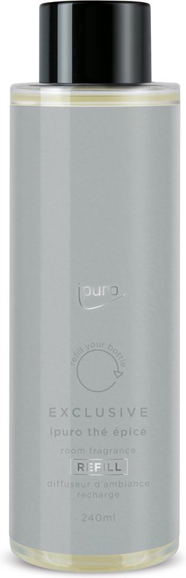 Ipuro The Epice Refill - Navulling voor diffuser met matcha, citroen, kardamon - 240ml
