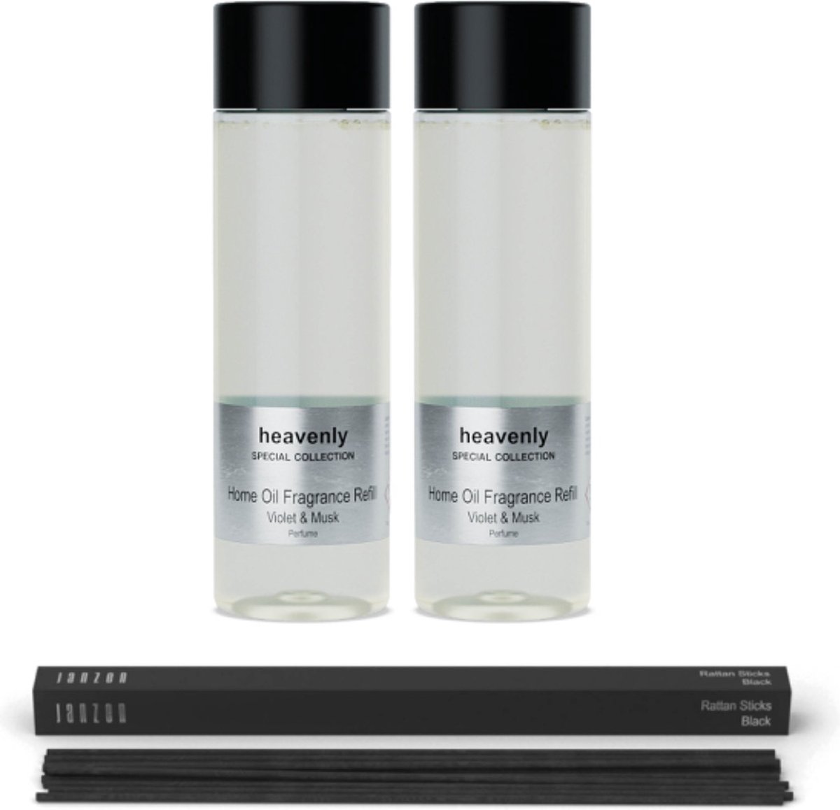 JANZEN Home Fragrance Refill Heavenly 2-pack incl. Gratis Sticks