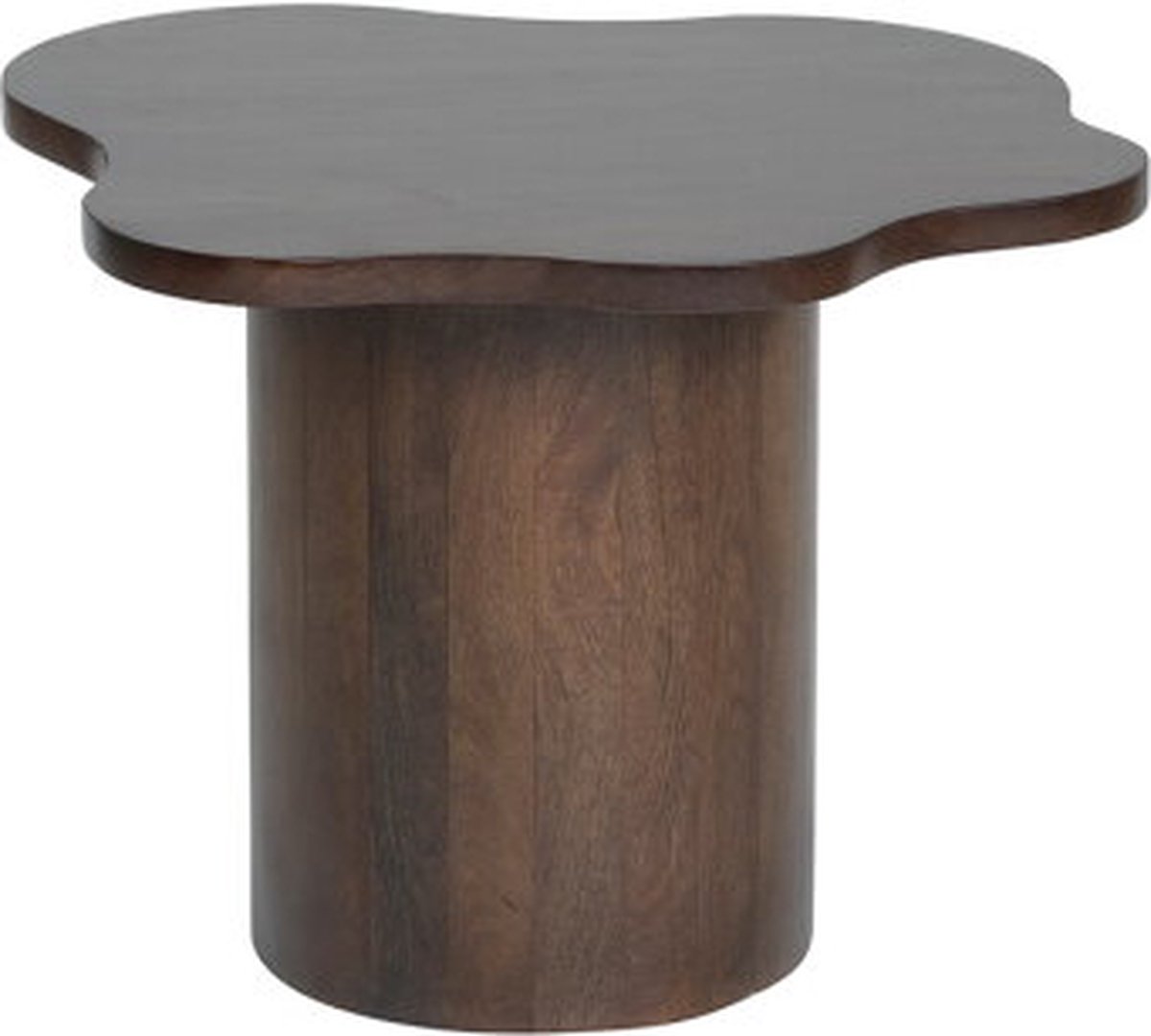Bijzettafel Fiore 65 cm - Mix & Match Collection - Mangohout - Walnootkleur