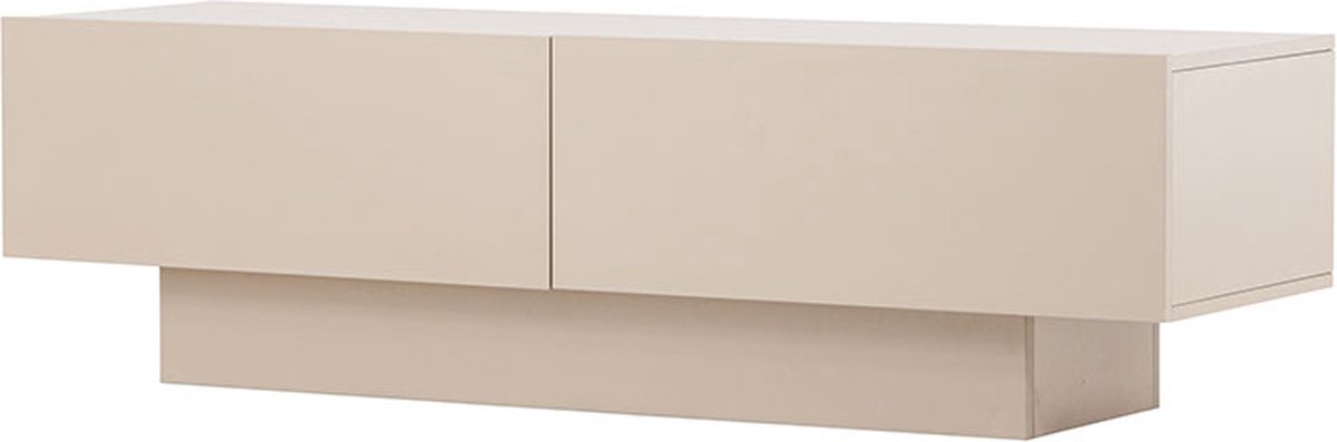 Cuenca TV-meubel 2 klepdeuren beige.