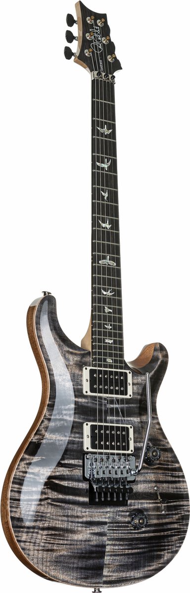 PRS Custom 24 Floyd Charcoal #0388286 - Custom elektrische gitaar