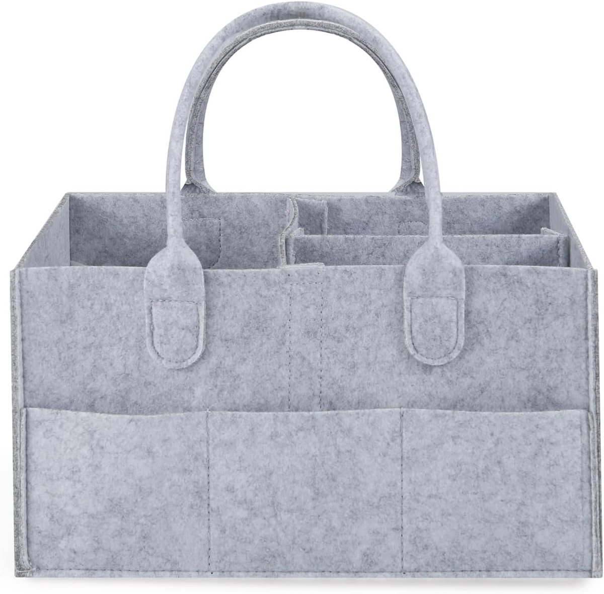 Luier Caddy Organizer - Grijs | Baby Luier Organizer voor Handig Opbergen