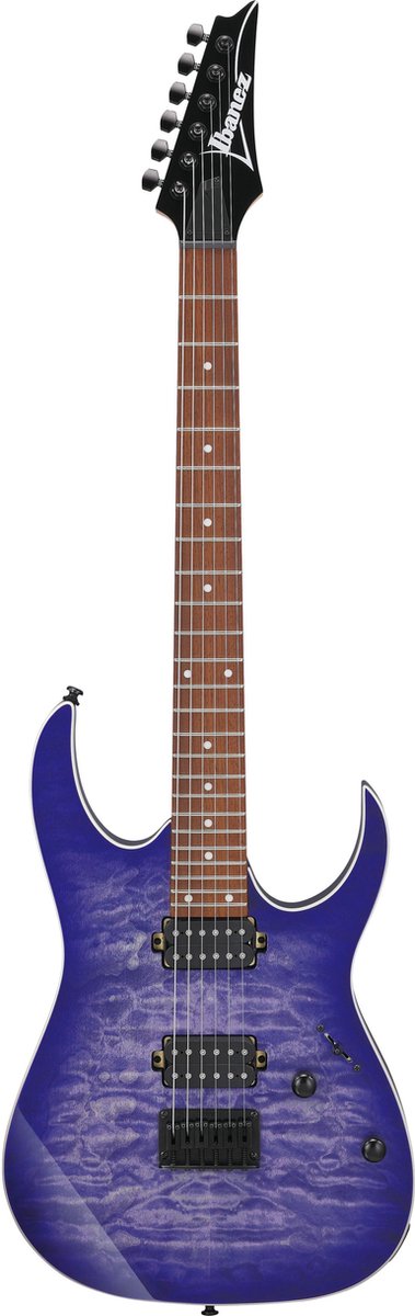 Ibanez Standard RG421QM-CBB Cerulean Blue Burst - Elektrische gitaar