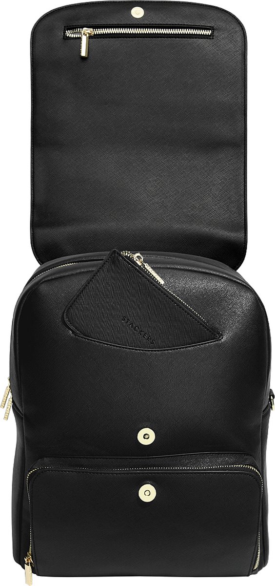 STACKERS BLACK - Rugzak Dames - Handbagage - Rugtas - Backpack
