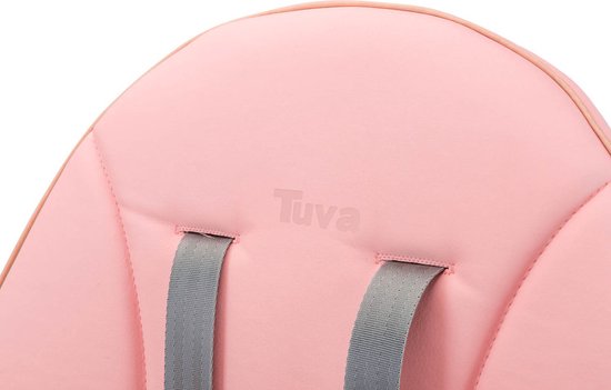 Caretero Tuva Kinderstoel Roze - Babystoel - Baby Eetstoel - Kinderstoeltje voor Peuter - Voor Kinderen van 6 Maanden tot 3-4 Jaar - Scandinavisch Design van Caretero — afbeelding 4