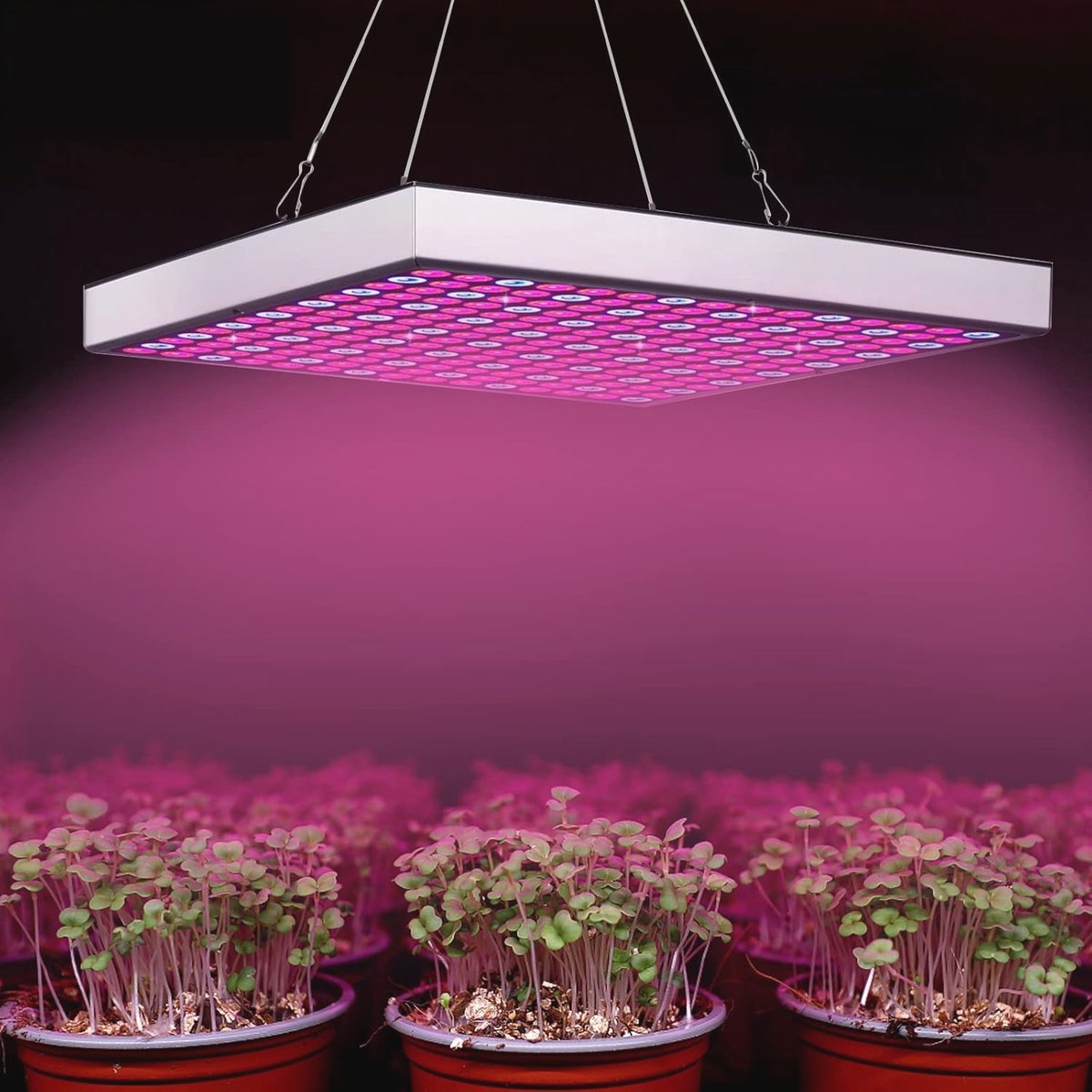 Plantenlamp Vollspektrum 15W - LED Kweeklamp voor Hydrocultuur en Binnenplanten