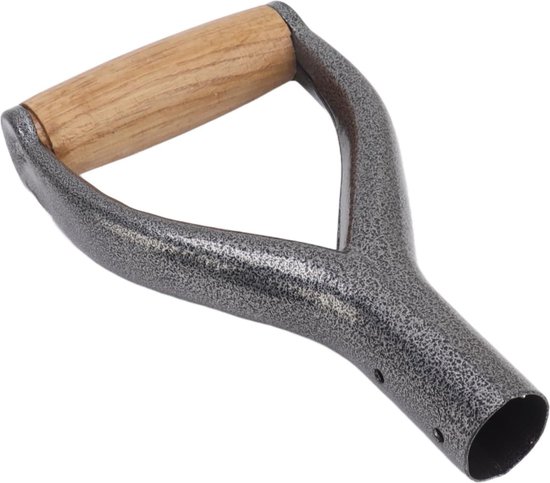 Allecto - Schophandvat Y-vormig - Ergonomisch ontwerp - 12,22 Inch - Vervangend Spadehandvat - Geschikt voor Tuingraven - Zilver van Merkloos	 — afbeelding 2