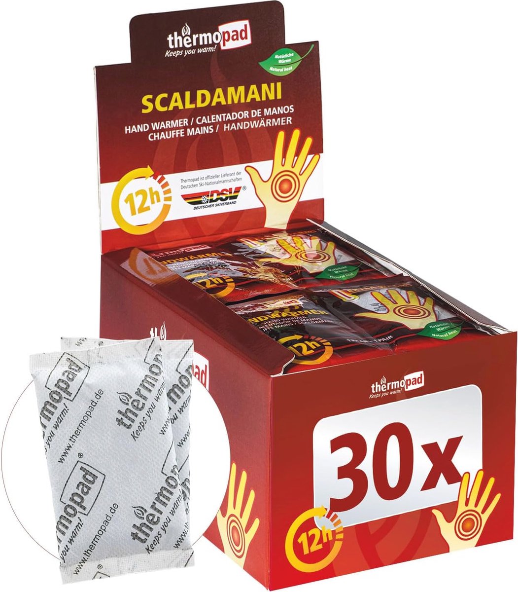 Goedkoopste Handwarmers voor Koude Dagen - 30 Paar Extra Warme Pads