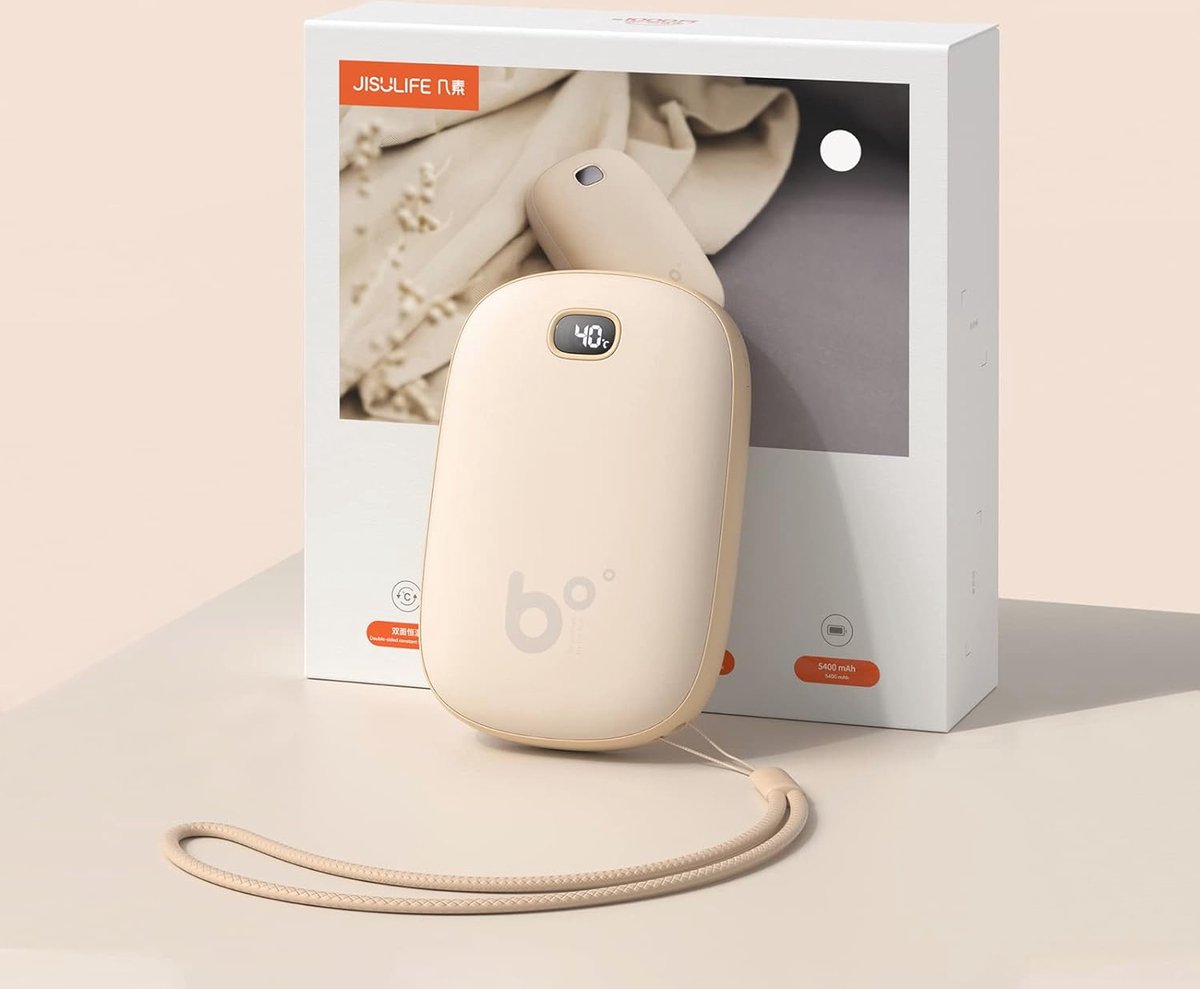 Goedkoopste Draagbare Elektrische Handwarmer - Oplaadbaar, USB-Aansluiting, Compact en Efficiënt voor Buitensport