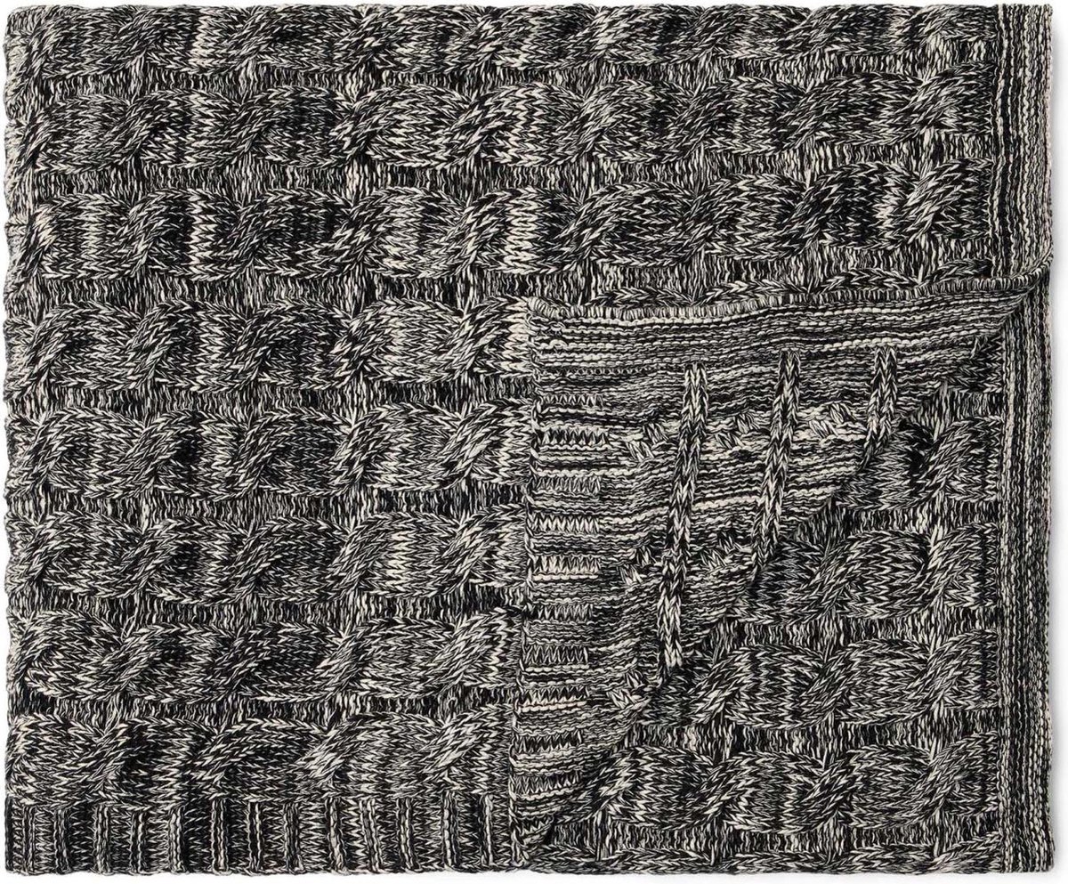Marc O'Polo Ainaa Plaid Zwart - 150x200 cm