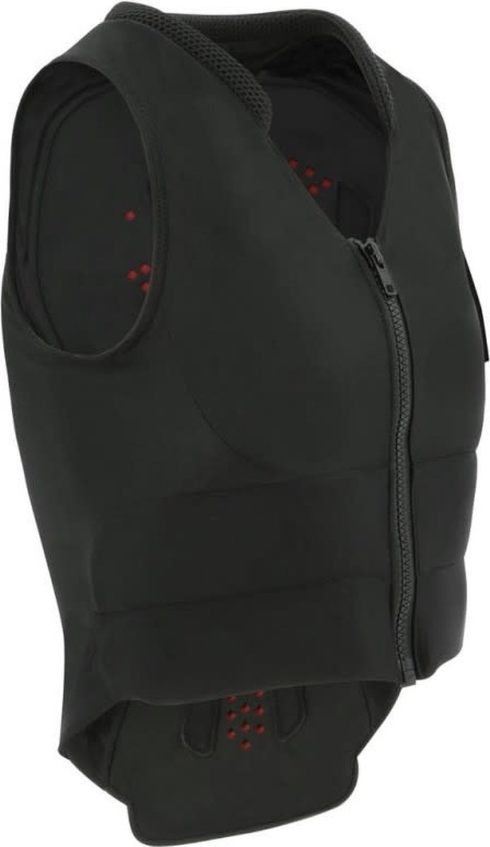 Equi-Theme Back Protector Black/red - Kids L