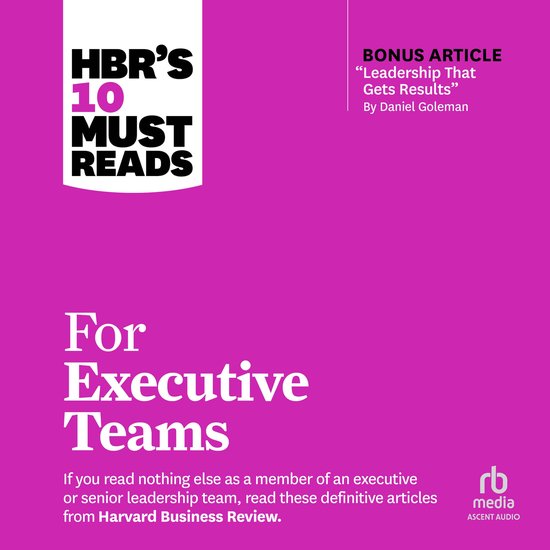 HBR's 10 Must Reads for Executive Teams - cover
