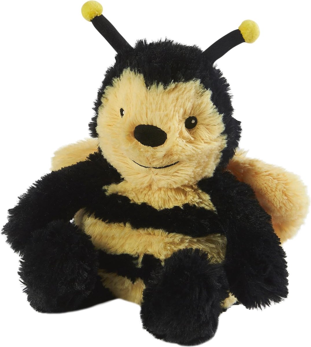 Pluche Hommel Warmtekussen - Verwarmbaar en Koelbaar met Franse Lavendel Geur - Junior Maat Comfort Knuffel