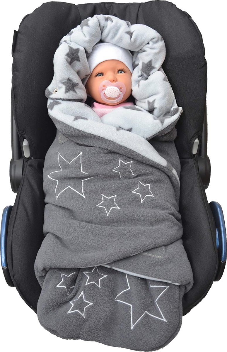 Wikkeldeken voor Baby - Warm, Multifunctioneel en OEKO-TEX Goedgekeurd
