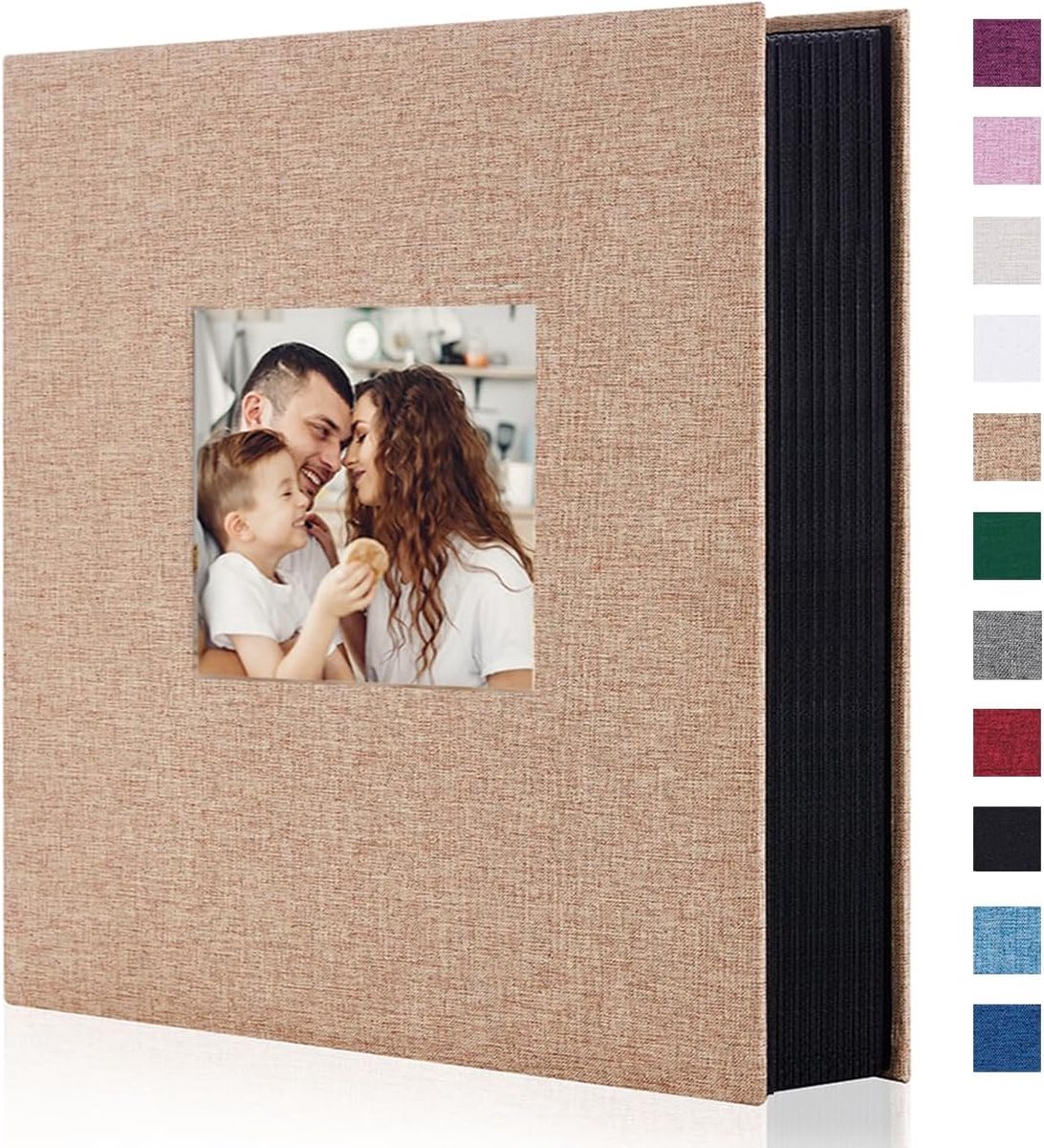 Elegant Fotoboek voor 400 Foto's - Ideaal voor Familie en Speciale Gelegenheden