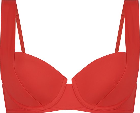 Hunkemöller Dames Badmode Voorgevormde beugel bikinitop Sardinia - Rood