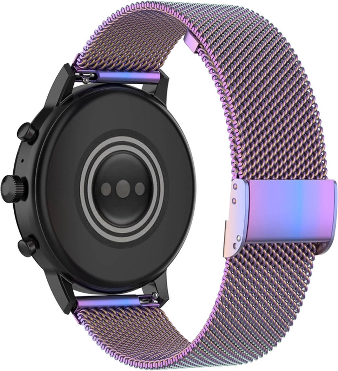 Milanees bandje - geschikt voor Garmin Vivoactive 4 / Venu 2 / Venu 3 / Forerunner 255 / 265 - multicolor