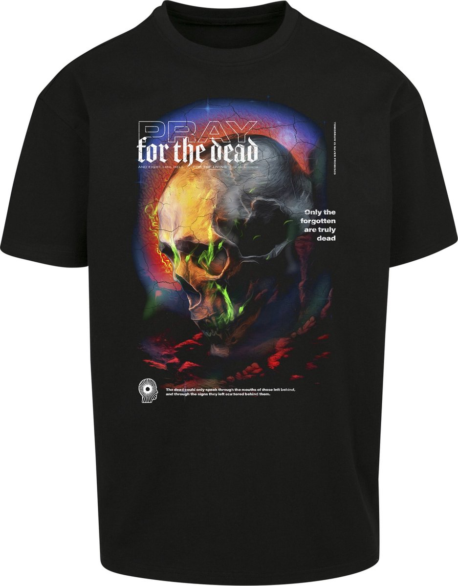 Mister Tee Pray For The Dead Oversize Heren T-shirt M Zwart